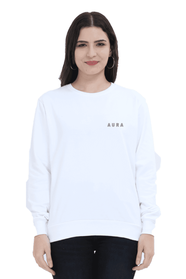 AURA Embroidered Sweatshirt – Where Comfort Meets Class - Image 24