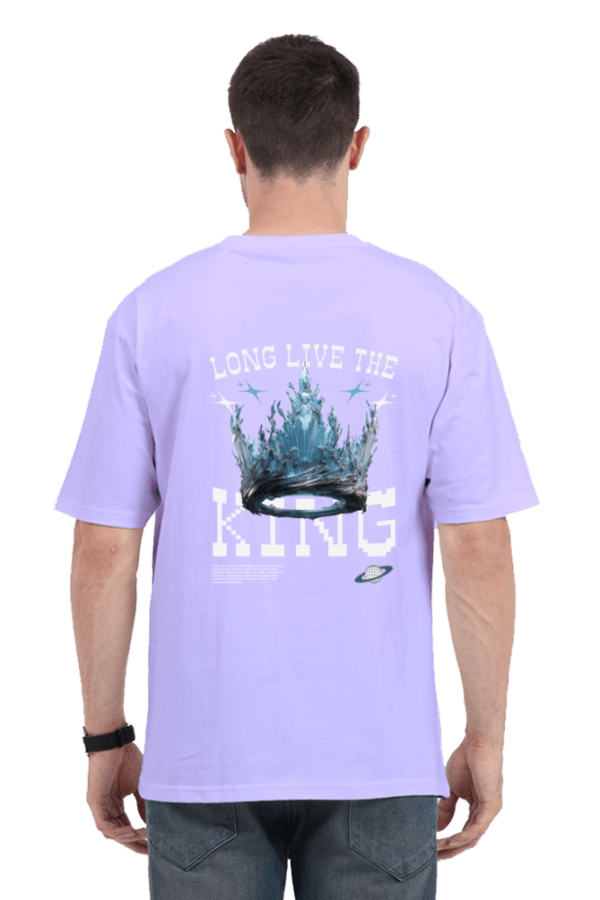 Long Live the King Unisex Oversized Classic T-Shirt – Royalty Meets Streetwear - Image 2