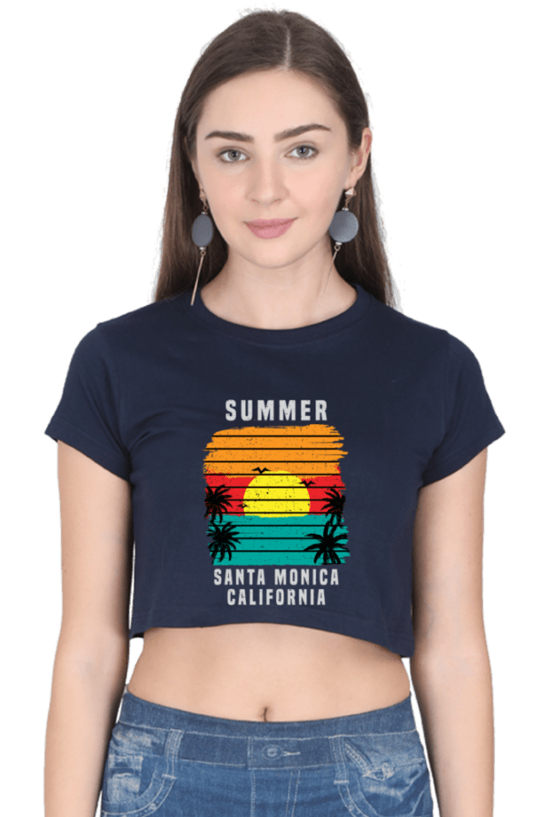 Summer Crop Top – Breathable Cotton Comfort for Effortless Style Aura - Image 8