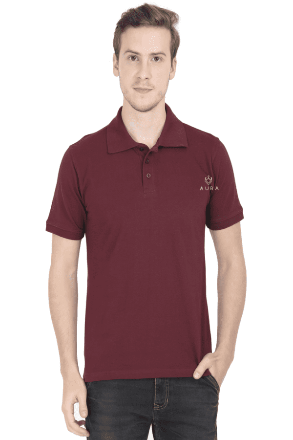 Aura Signature Unisex Polo – Premium & Classy Cotton Polo Shirt - Image 12