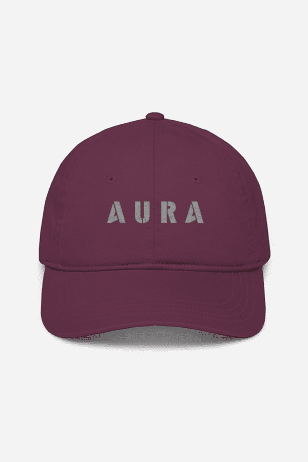 AURA Embroidered Baseball Cap – Timeless Style & Premium Comfort - Image 2