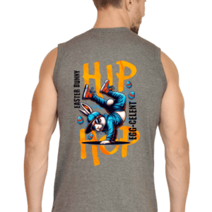 Hip Hop Hustle Sleeveless Tee – Urban Vibes, Timeless Style