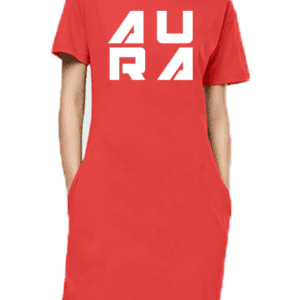 AU RA Luxe T-Shirt Dress – The Ultimate Blend of Style & Comfort