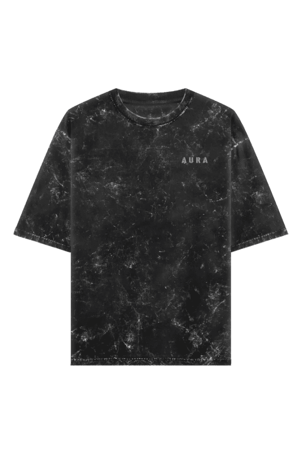 Aura Acid-Washed Oversized Unisex T-Shirt – Timeless, Minimal & Premium - Image 9