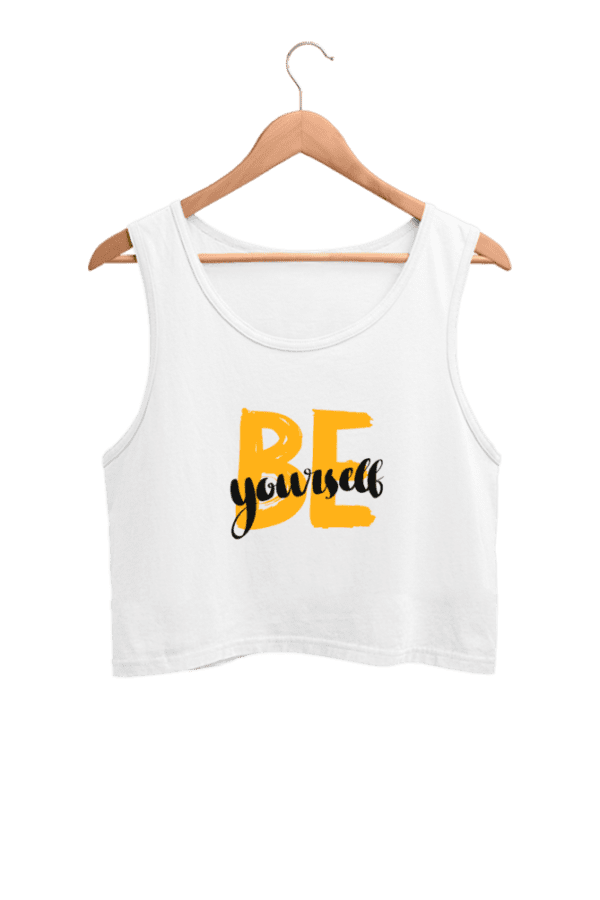 Be Yourself Tank Top – Premium Cotton Comfort with a Bold Statement - Image 5