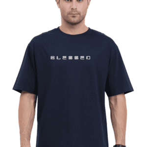 "Blessed Harmony" Oversized T-Shirt – Elevate Your Style with Grace