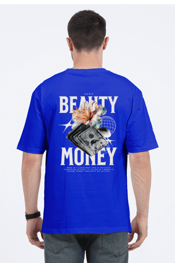 The Beauty of Money Unisex Oversized Classic T-Shirt – Luxury Meets Streetwear - Image 10