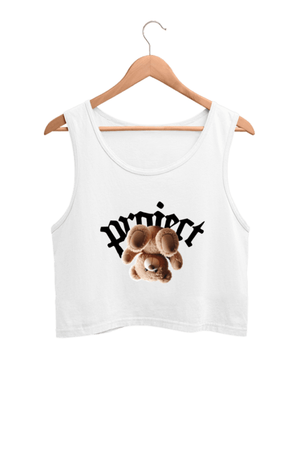 Project Teddy Tank Top – Playful Vibes, Bold Expression