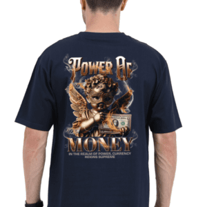 Power of Money Oversized T-Shirt – Bold, Unique & Unisex Streetwear