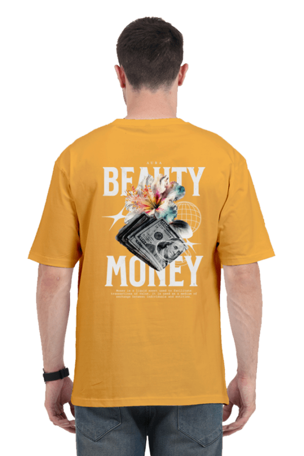 The Beauty of Money Unisex Oversized Classic T-Shirt – Luxury Meets Streetwear - Image 6