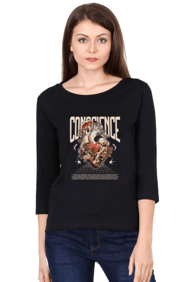 Wear Your Heart – Conscience Heart Long Sleeve Tee - Image 5