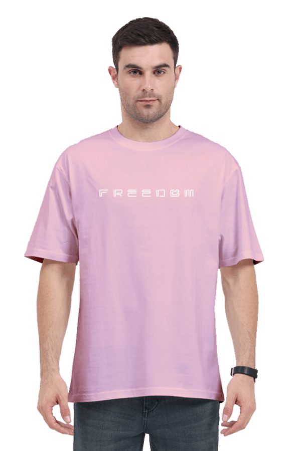 Freedom Oversized Unisex T-Shirt – Express Your Limitless Spirit - Image 3