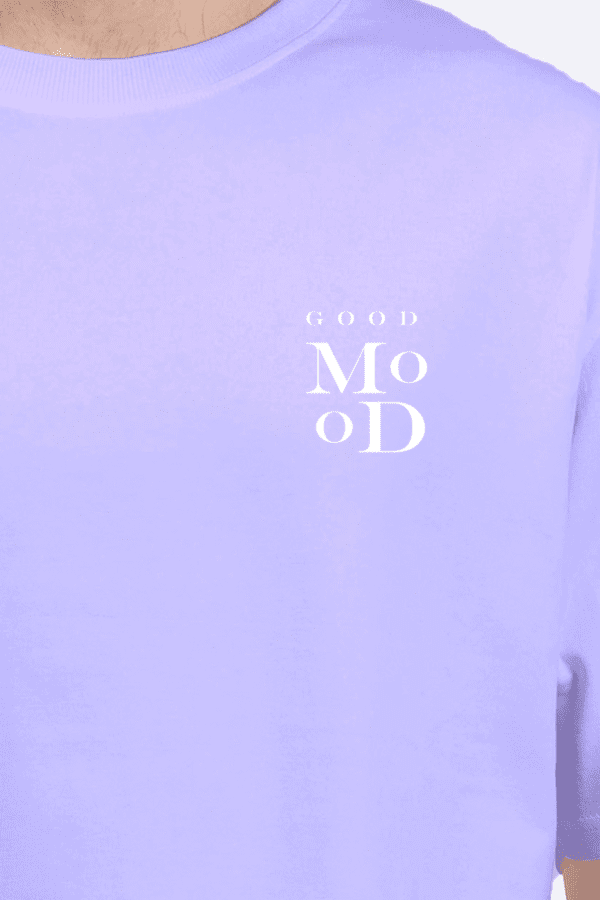 Good Mood Oversized Unisex T-Shirt – Elevate Your Vibe - Image 3
