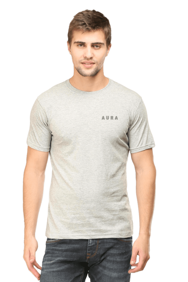 AURA Unisex Classic Crew T-Shirt – Timeless Elegance with a Classy Touch - Image 13