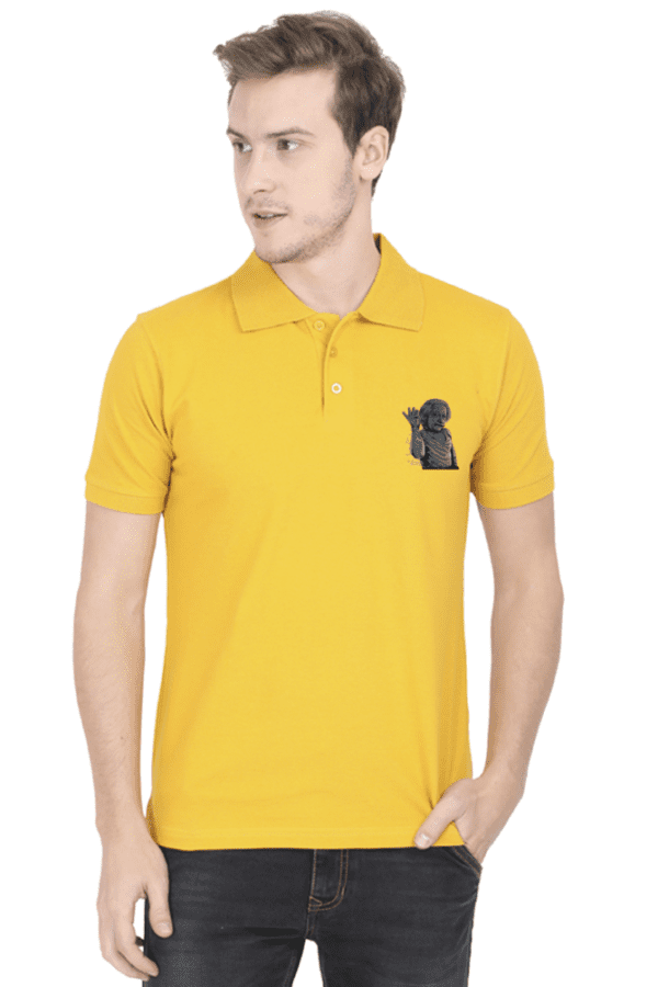 Einstein Embroidered Polo – Smart Style Meets Timeless Elegance - Image 2