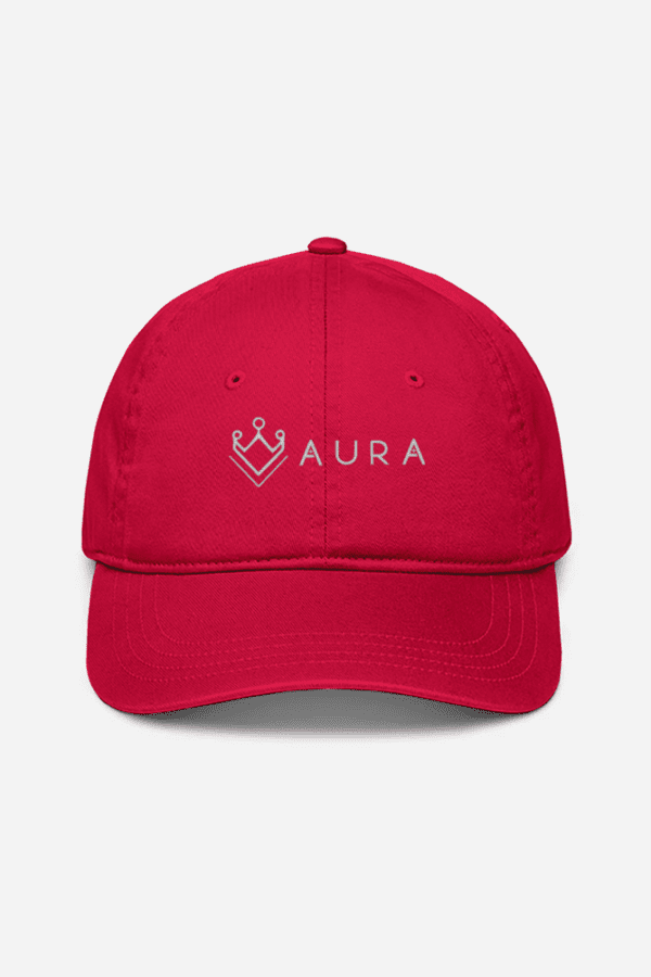 Elevate Your Vibe – The AURA Signature Embroidered Cap - Image 3