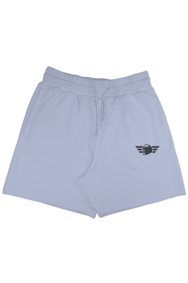 AURA REAPER TERRY SHORTS – EMBRACE THE DARK ELEGANCE