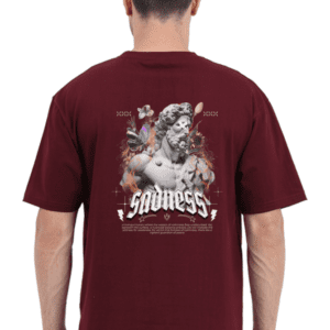 Sadness Unisex Oversized Classic T-Shirt – Aesthetic Expression of Emotions