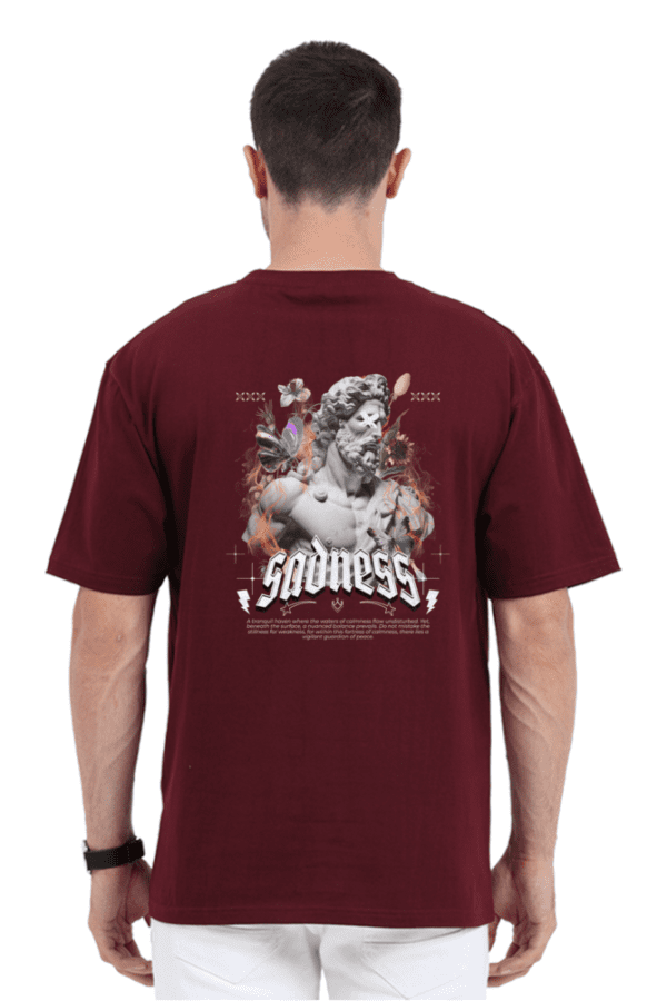 Sadness Unisex Oversized Classic T-Shirt – Aesthetic Expression of Emotions