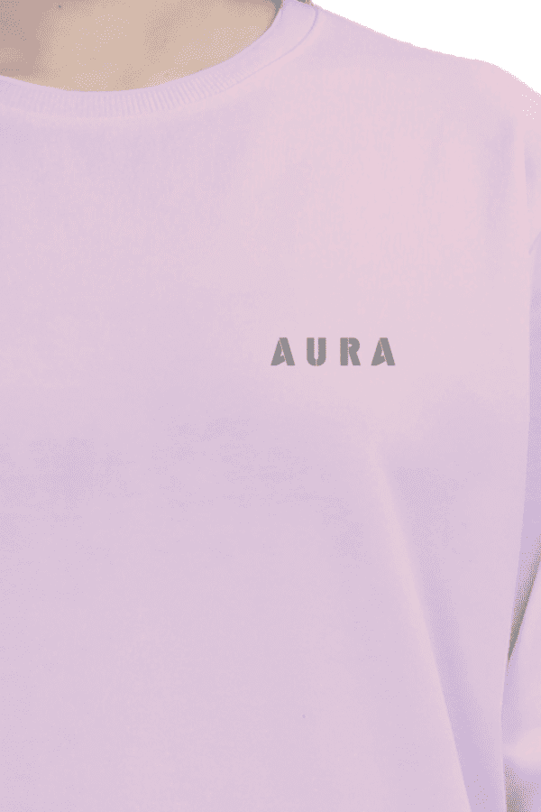 AURA Embroidered Sweatshirt – Where Comfort Meets Class - Image 9