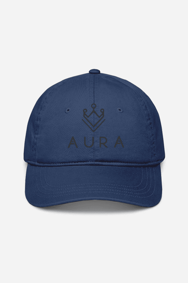 AURA Signature Embroidered Baseball Cap – Stylish & Premium Headwear - Image 5