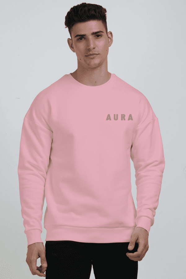 AURA SIGNATURE OVERSIZED SWEATSHIRT – ELEVATE YOUR STREET STYLE - Image 4