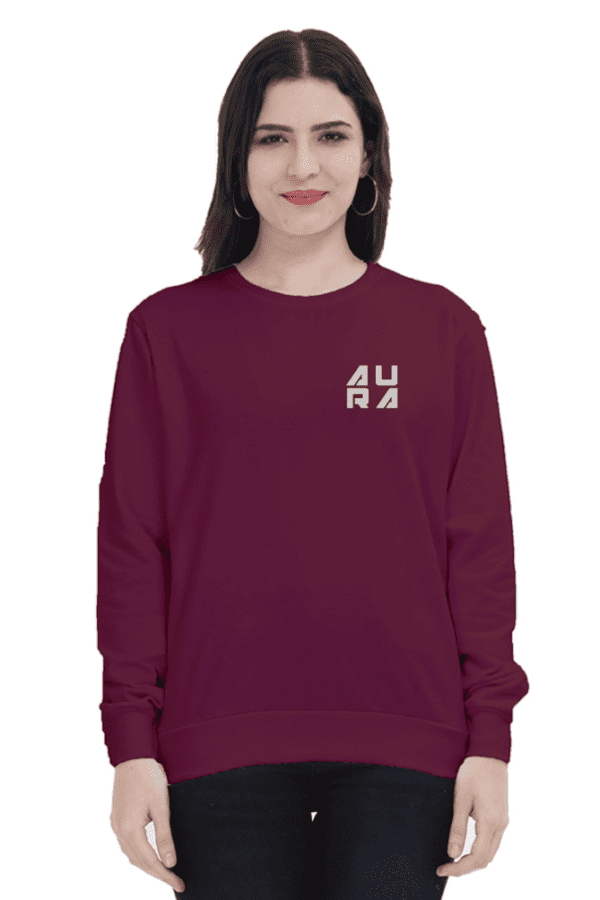 AU RA Embroidered Sweatshirt – Elevate Your Everyday Aura