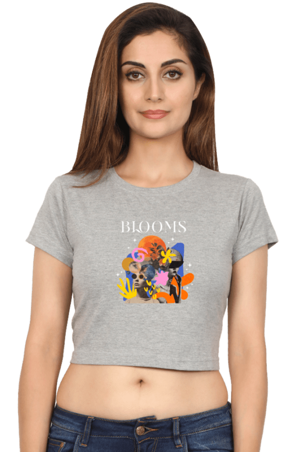 Aura "Bloom with Grace" Crop Top – Fresh, Feminine, and Fearless - Image 7