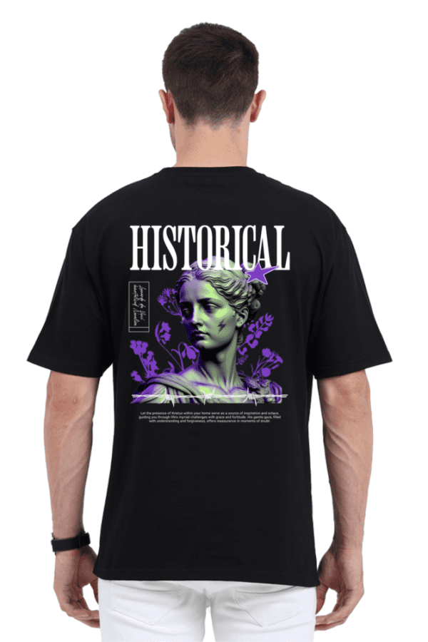 Aura Historic Oversized T-Shirt – Timeless Elegance with a Modern Edge