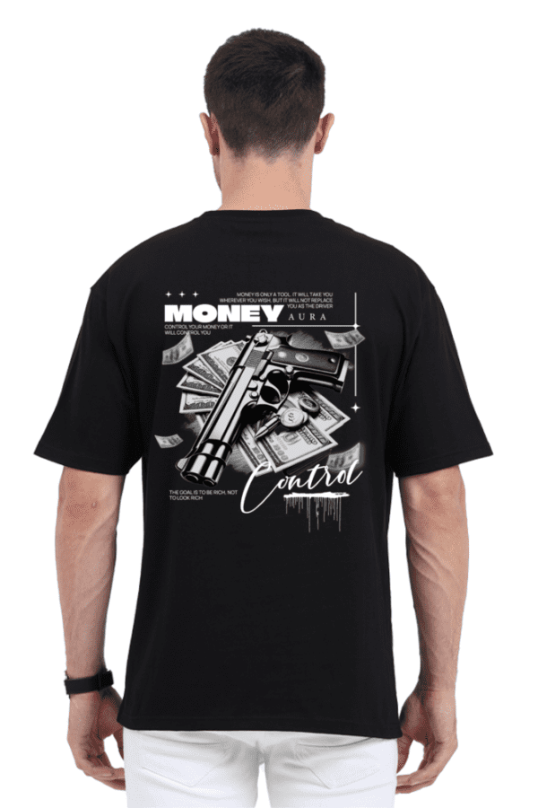 Money Control Oversized Unisex T-Shirt – Bold & Premium Streetwear - Image 6