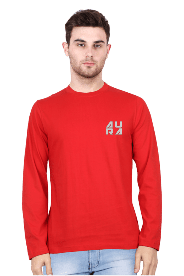 The Signature Aura Full Sleeve Tee – Elevate Your Style Effortlessly - Image 2