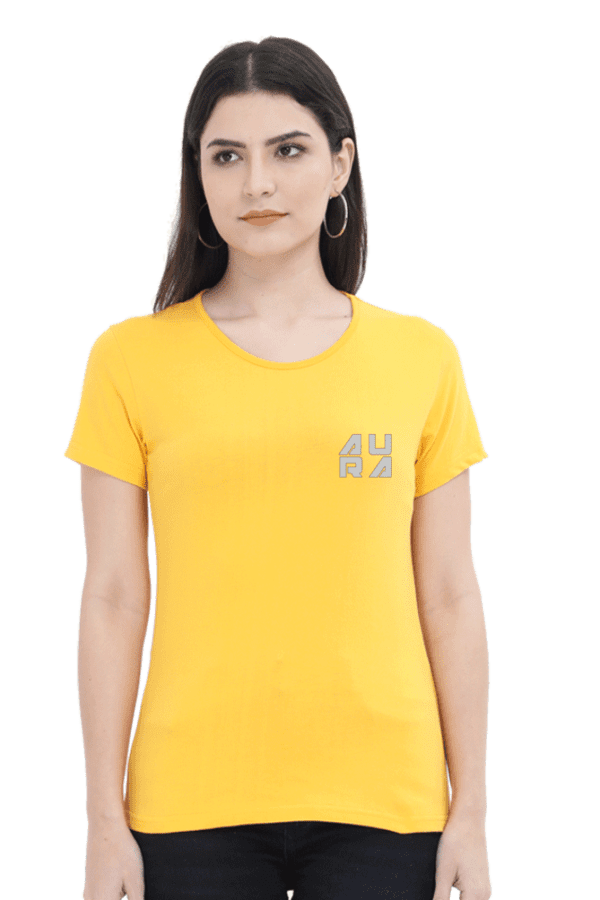 AURA CLASSIC EMBROIDERED TEE – MINIMAL LUXURY, MAXIMUM STYLE - Image 3