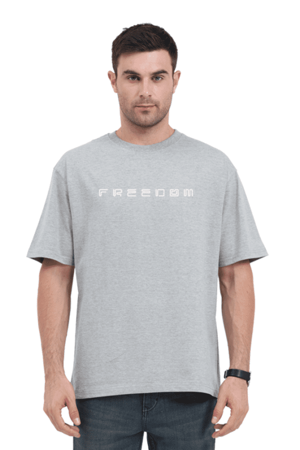 Freedom Oversized Unisex T-Shirt – Express Your Limitless Spirit - Image 4