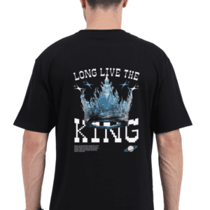 Long Live the King Unisex Oversized Classic T-Shirt – Royalty Meets Streetwear