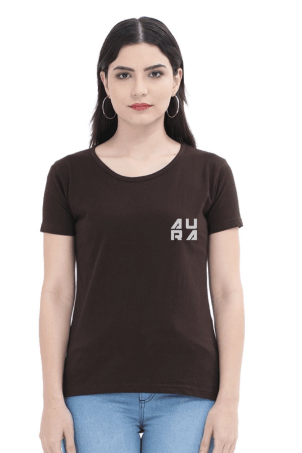 AURA CLASSIC EMBROIDERED TEE – MINIMAL LUXURY, MAXIMUM STYLE - Image 2