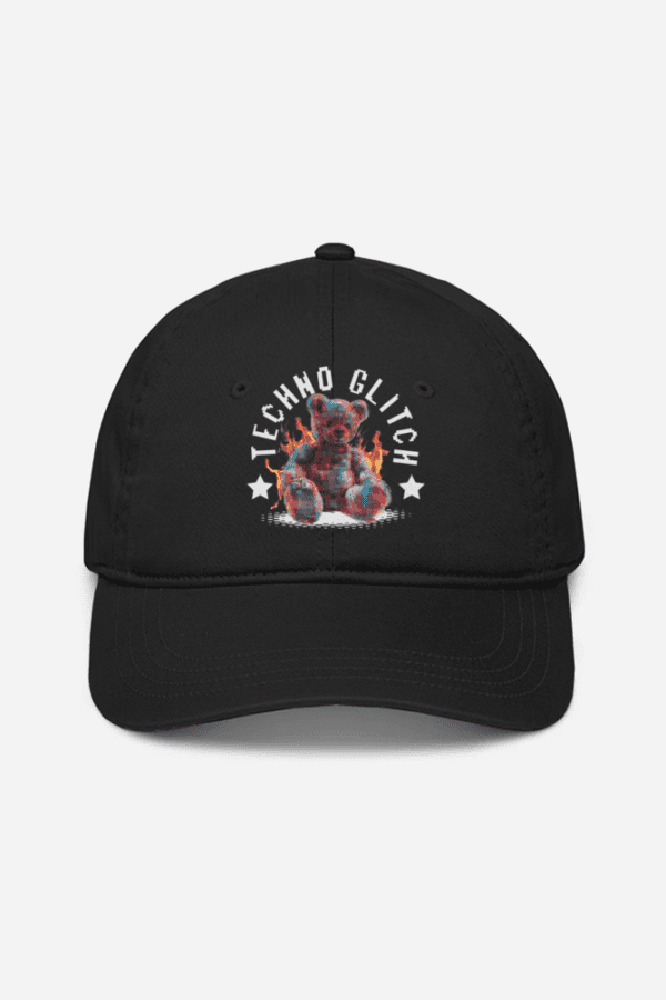 Glitch Reality – Techno Teddy Printed Cap - Image 6