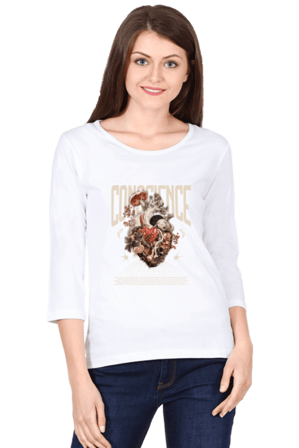 Wear Your Heart – Conscience Heart Long Sleeve Tee - Image 6