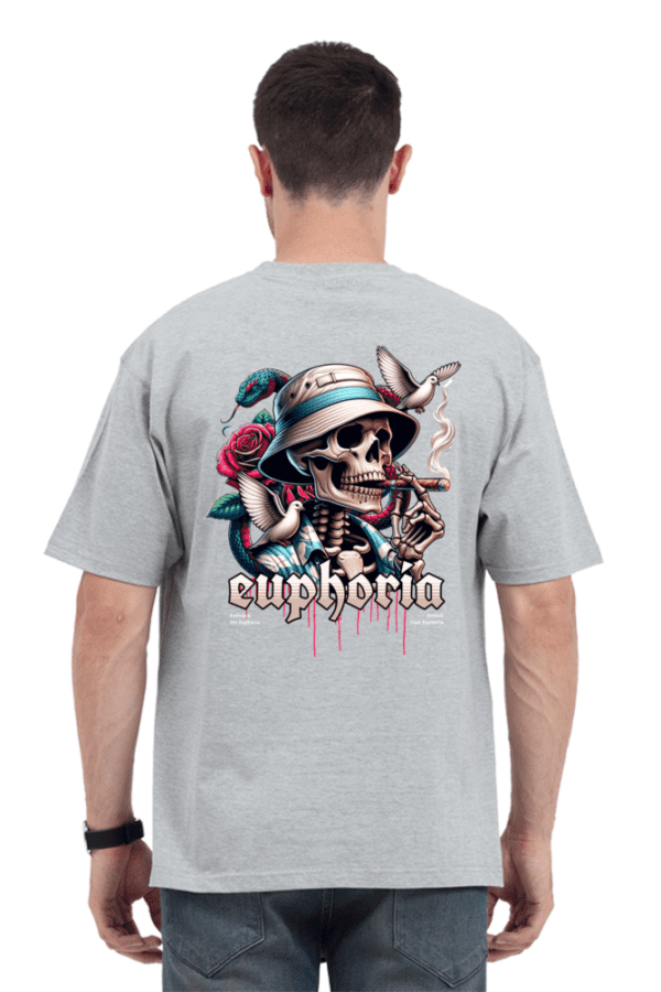Never Say Die Oversized T-Shirt – Embrace the Euphoria of Fearless Living - Image 12