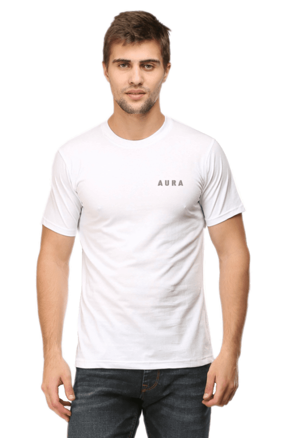 AURA Unisex Classic Crew T-Shirt – Timeless Elegance with a Classy Touch - Image 16