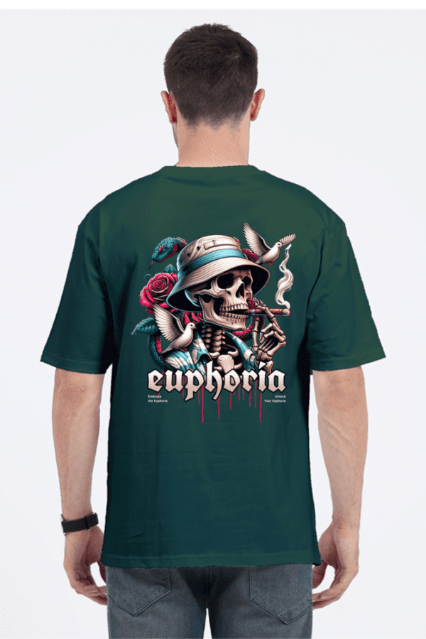 Never Say Die Oversized T-Shirt – Embrace the Euphoria of Fearless Living - Image 11