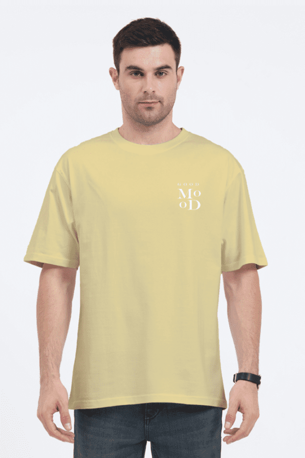 Good Mood Oversized Unisex T-Shirt – Elevate Your Vibe - Image 2