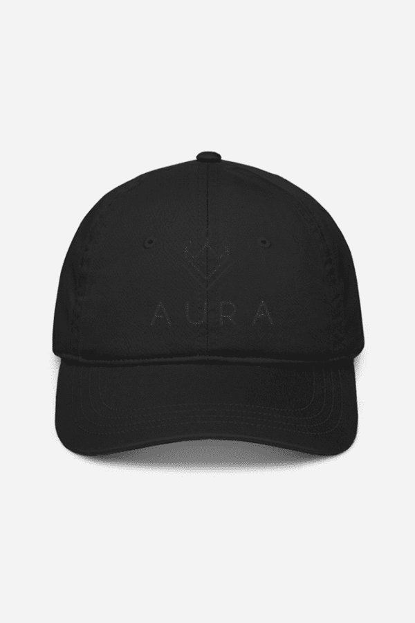 AURA Signature Embroidered Baseball Cap – Stylish & Premium Headwear - Image 6