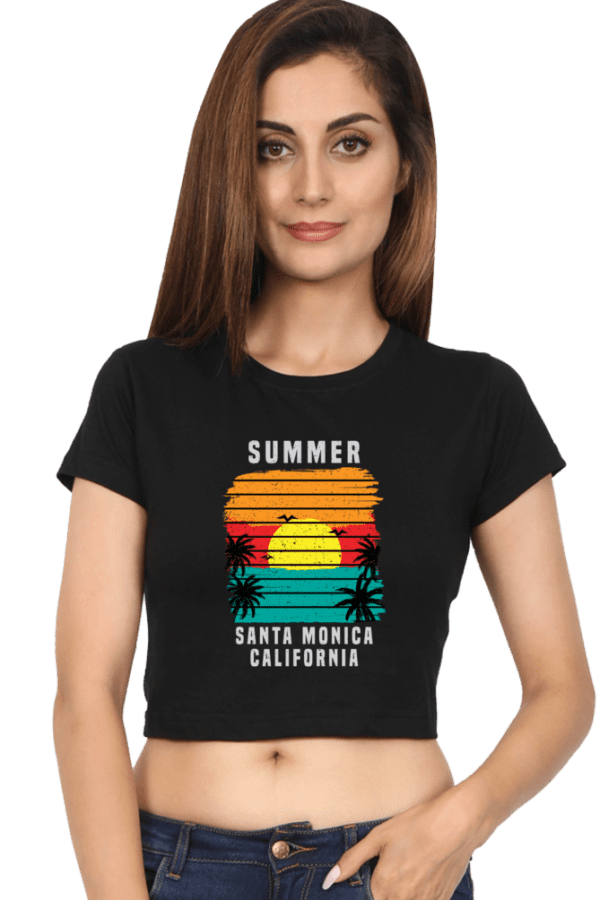 Summer Crop Top – Breathable Cotton Comfort for Effortless Style Aura - Image 9