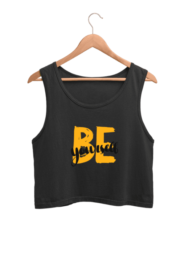 Be Yourself Tank Top – Premium Cotton Comfort with a Bold Statement - Image 4