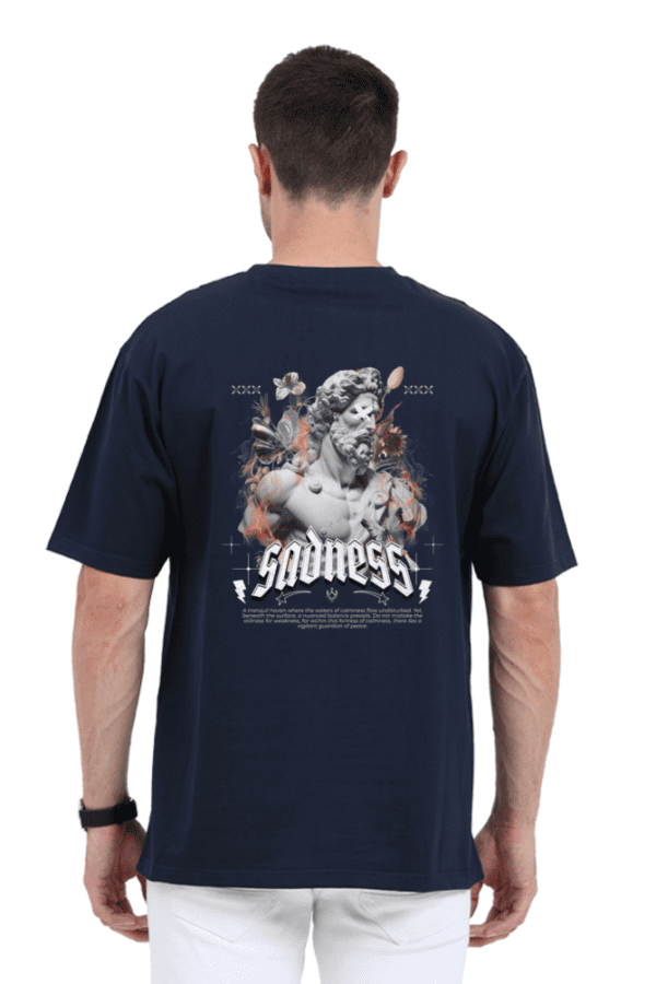 Sadness Unisex Oversized Classic T-Shirt – Aesthetic Expression of Emotions - Image 13