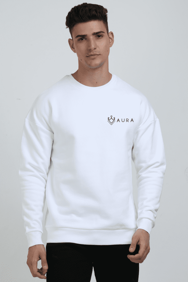 AURA OVERSIZED LUXE SWEATSHIRT – MINIMAL EDGE, MAXIMUM IMPACT - Image 14