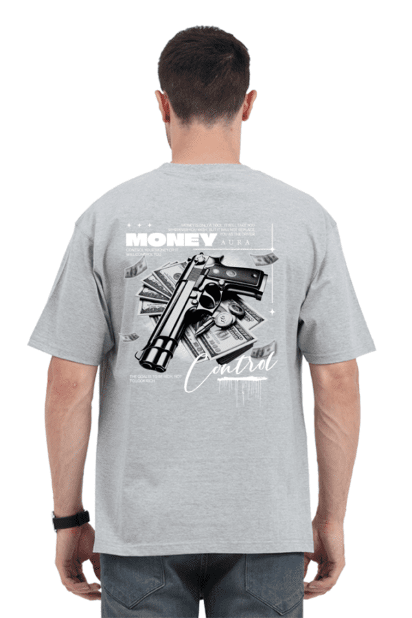 Money Control Oversized Unisex T-Shirt – Bold & Premium Streetwear - Image 4