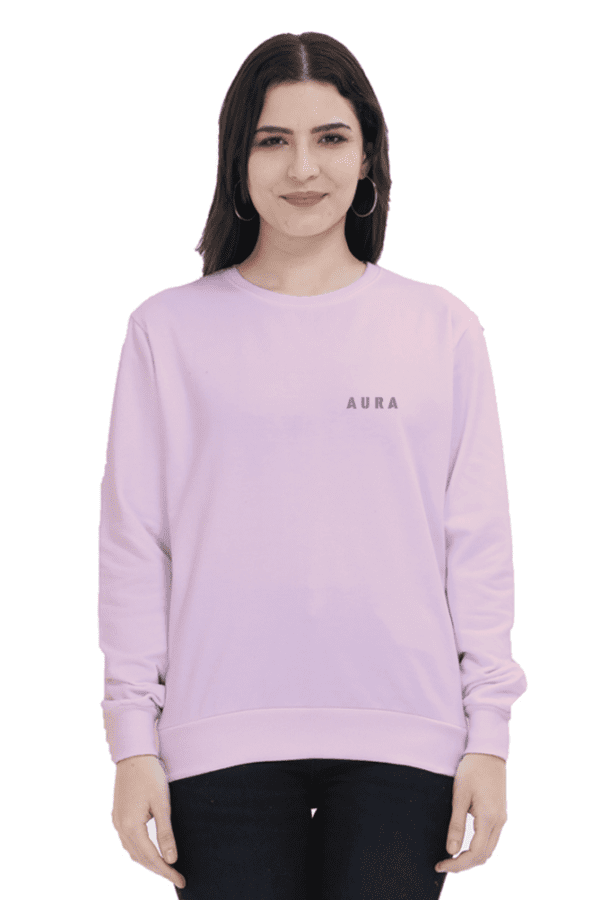 AURA Embroidered Sweatshirt – Where Comfort Meets Class - Image 10