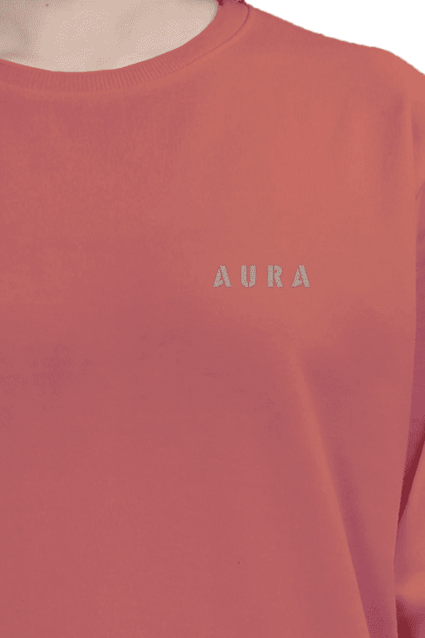 AURA Embroidered Sweatshirt – Where Comfort Meets Class - Image 5