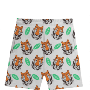 Alpha Instinct: Wolf & Leaf AOP Men’s Shorts